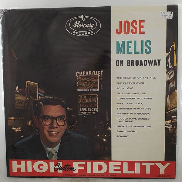 Melis Jose — On Broadway