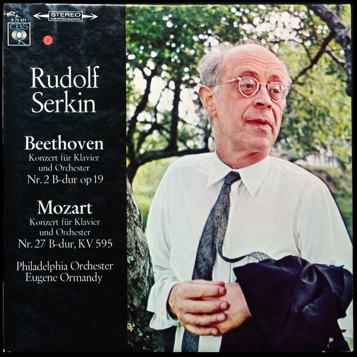 Eugene Ormandy — Serkin, Beethoven, Mozart: Piano Concerto No. 2 In B-Flat, Piano Concerto No. 27 In B-Flat, K. 595