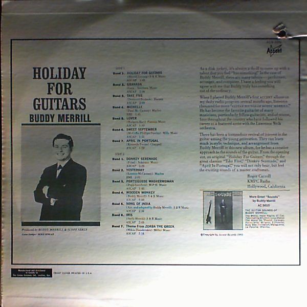 Merrill Buddy — Holiday For Guitars