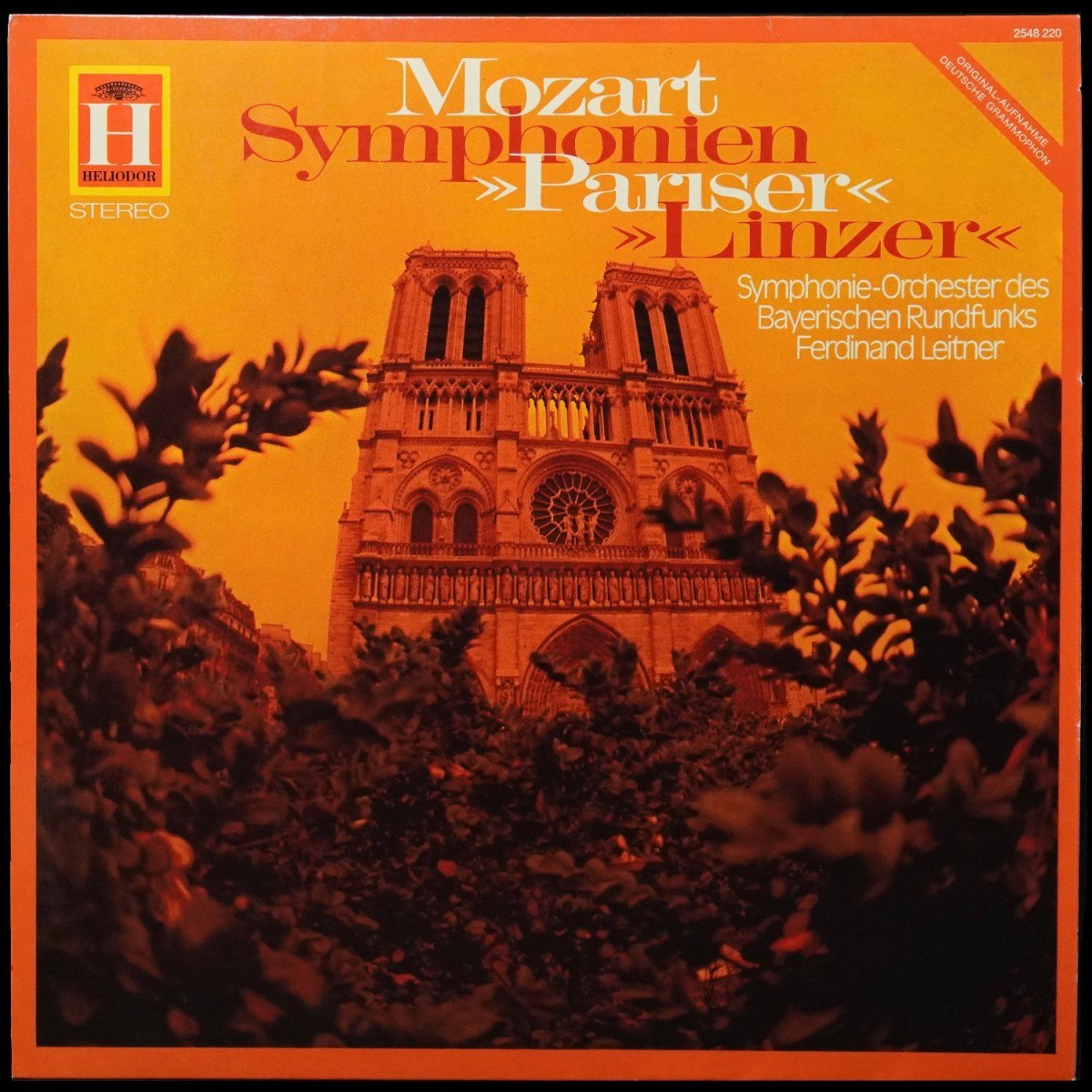 Ferdinand Leitner — Mozart: Sinfonie Nr. 36 C-dur KV 425 (Linzer Sinfonie) / Sinfonie Nr. 31 D-dur KV 297 (Pariser Sinfonie)