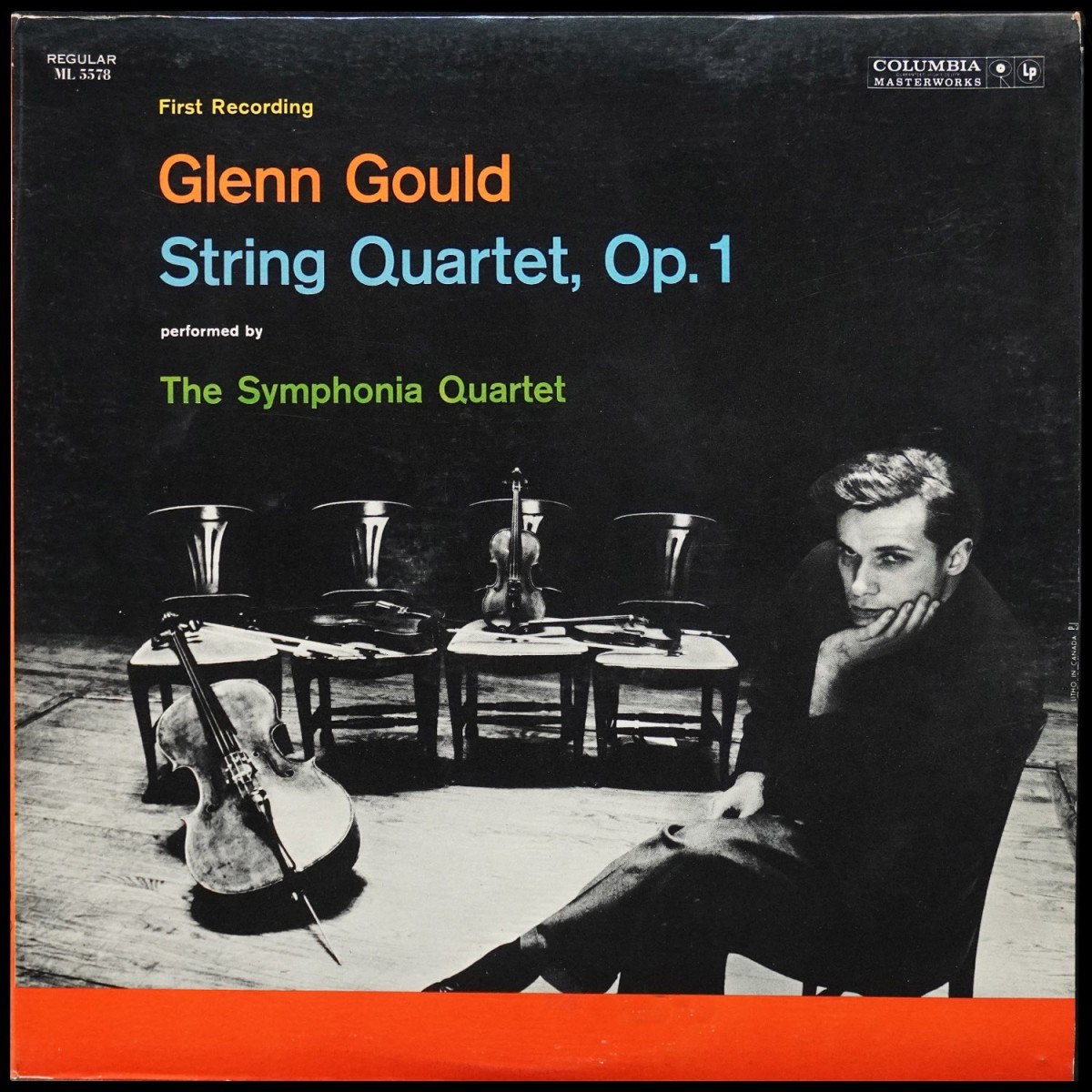 Symphonia Quartet — Glenn Gould: String Quartet, Op. 1 (моно)