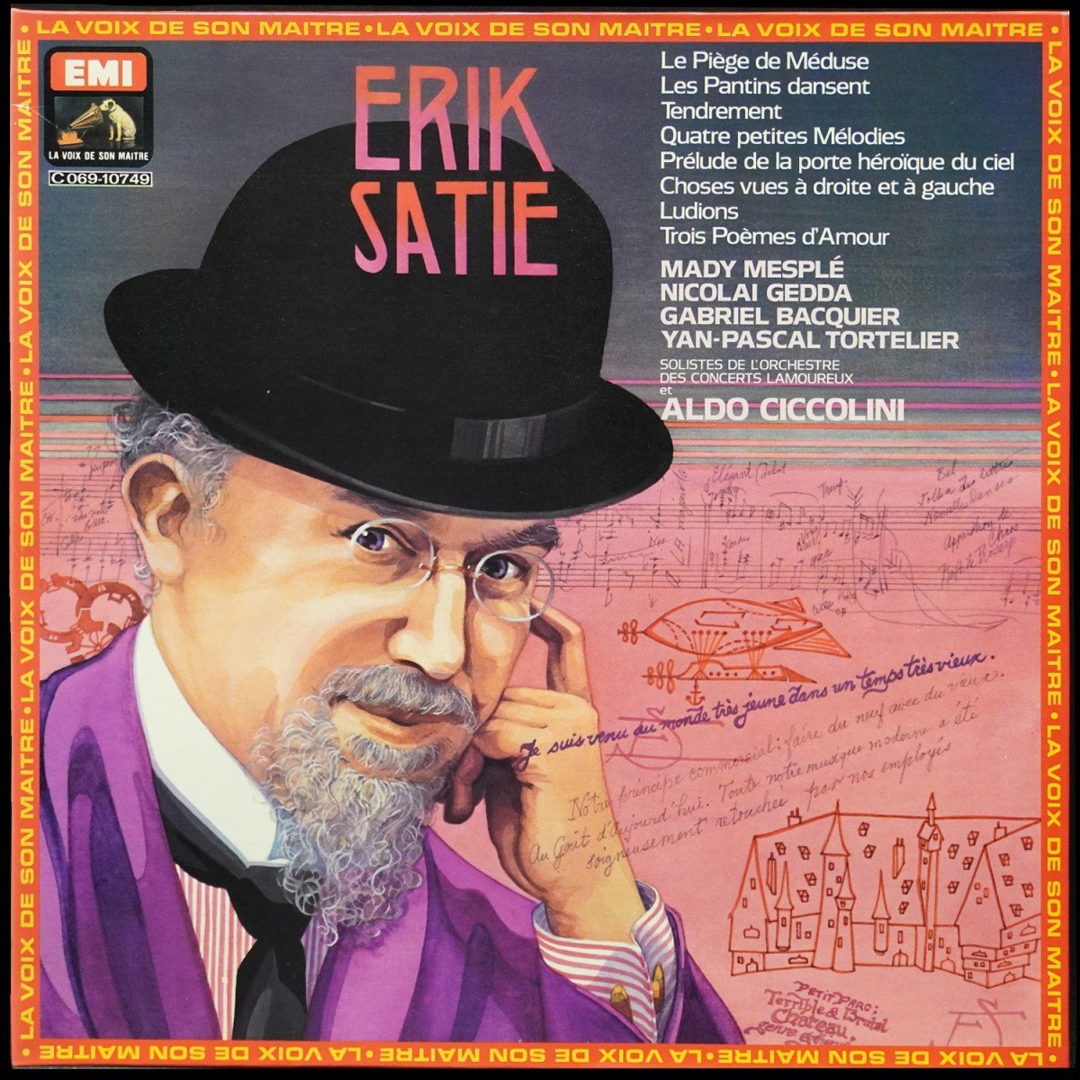 Aldo Ciccolini — Erik Satie: Le Piege De Meduse, Etc