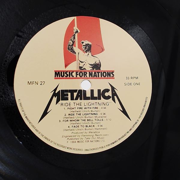 Metallica — Ride The Lightning
