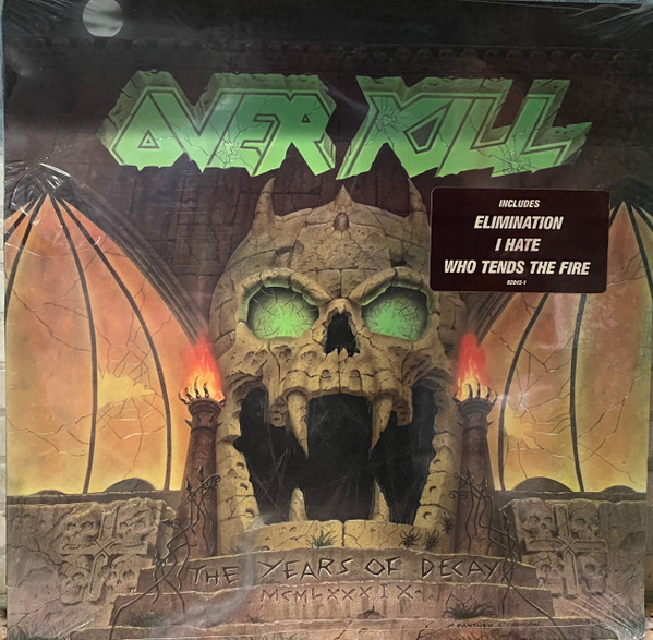 Overkill — The Years Of Decay (Red Marble, Half Speed Mastering, Limited)