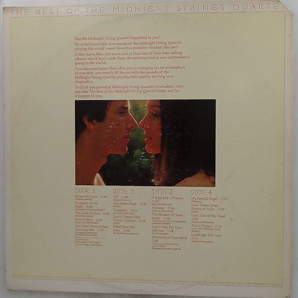 Midnight String Quartet (Midnight Strings Quartet) — Best Of The Midnight Strings Quartet (Unforgettable Love Songs)
