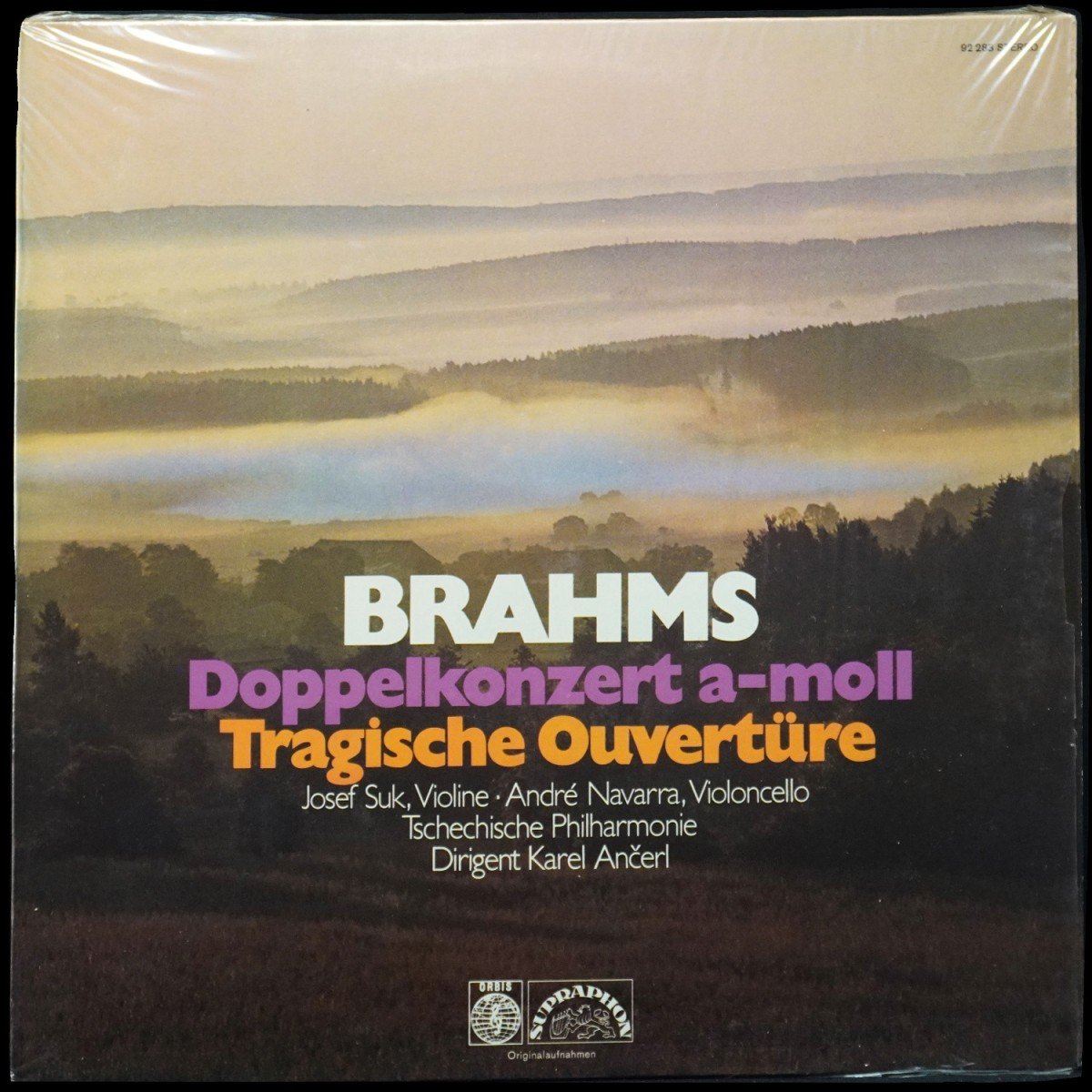 Karel Ancerl — Brahms: Doppelkonzert A-Moll / Tragische Ouverture