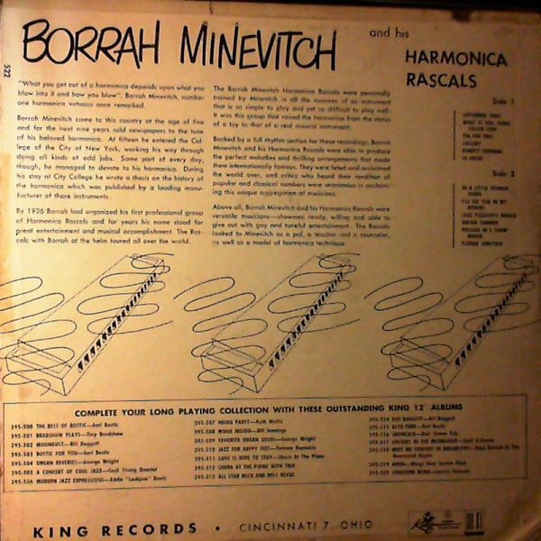 Minevitch Borrah And His Harmonica Rascals — Minevitch Borrah And His Harmonica Rascals