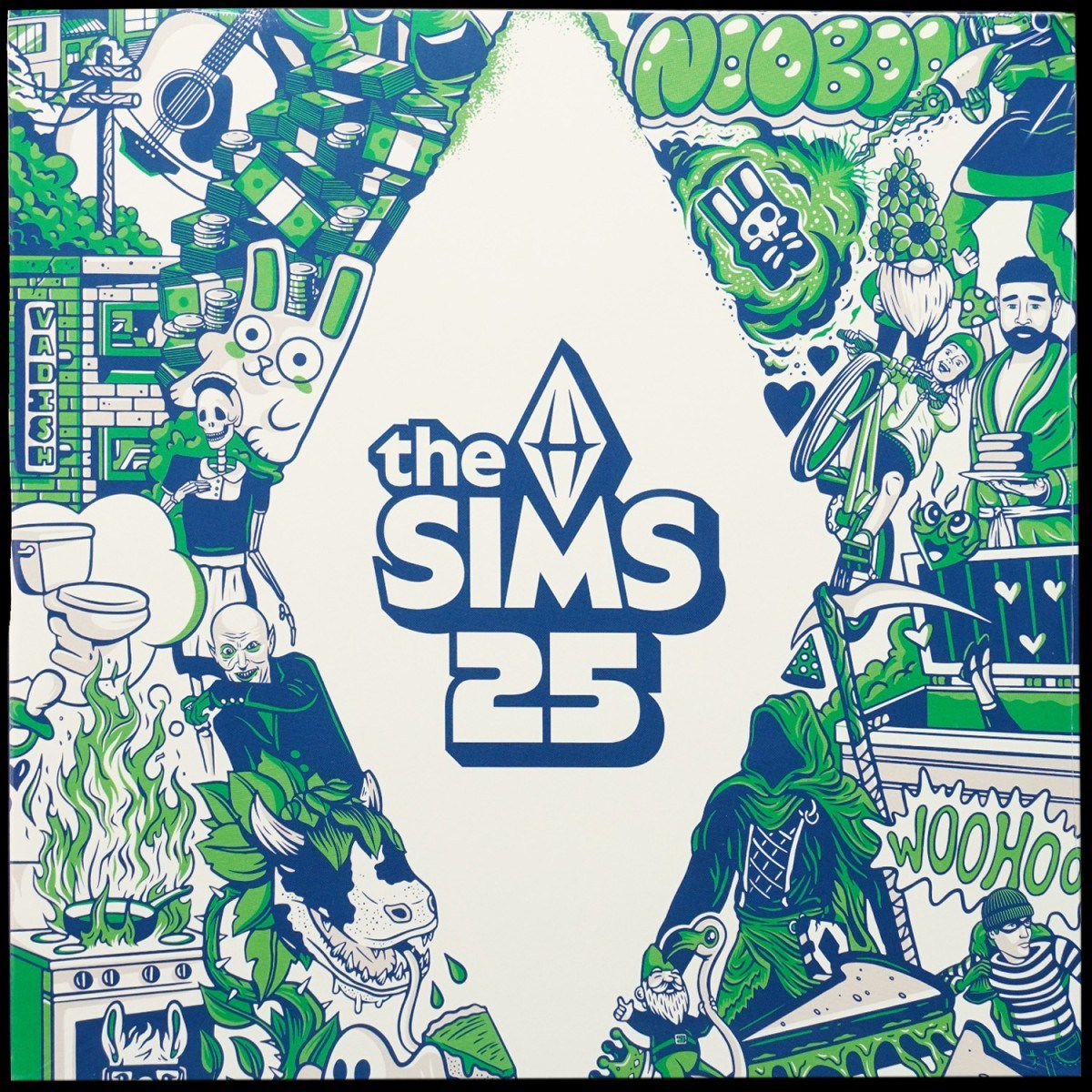 V/A — Sims 25 (2LP, полупрозрачный зелёный винил)