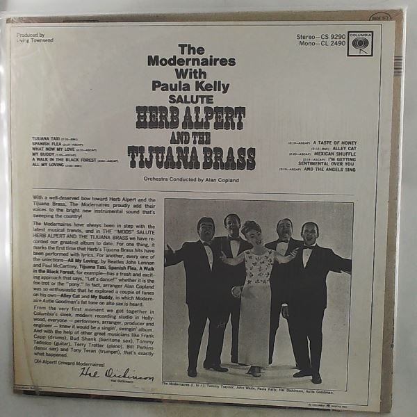 Modernaires — "Mods" Salute Alpert Herb And The Tijuana Brass