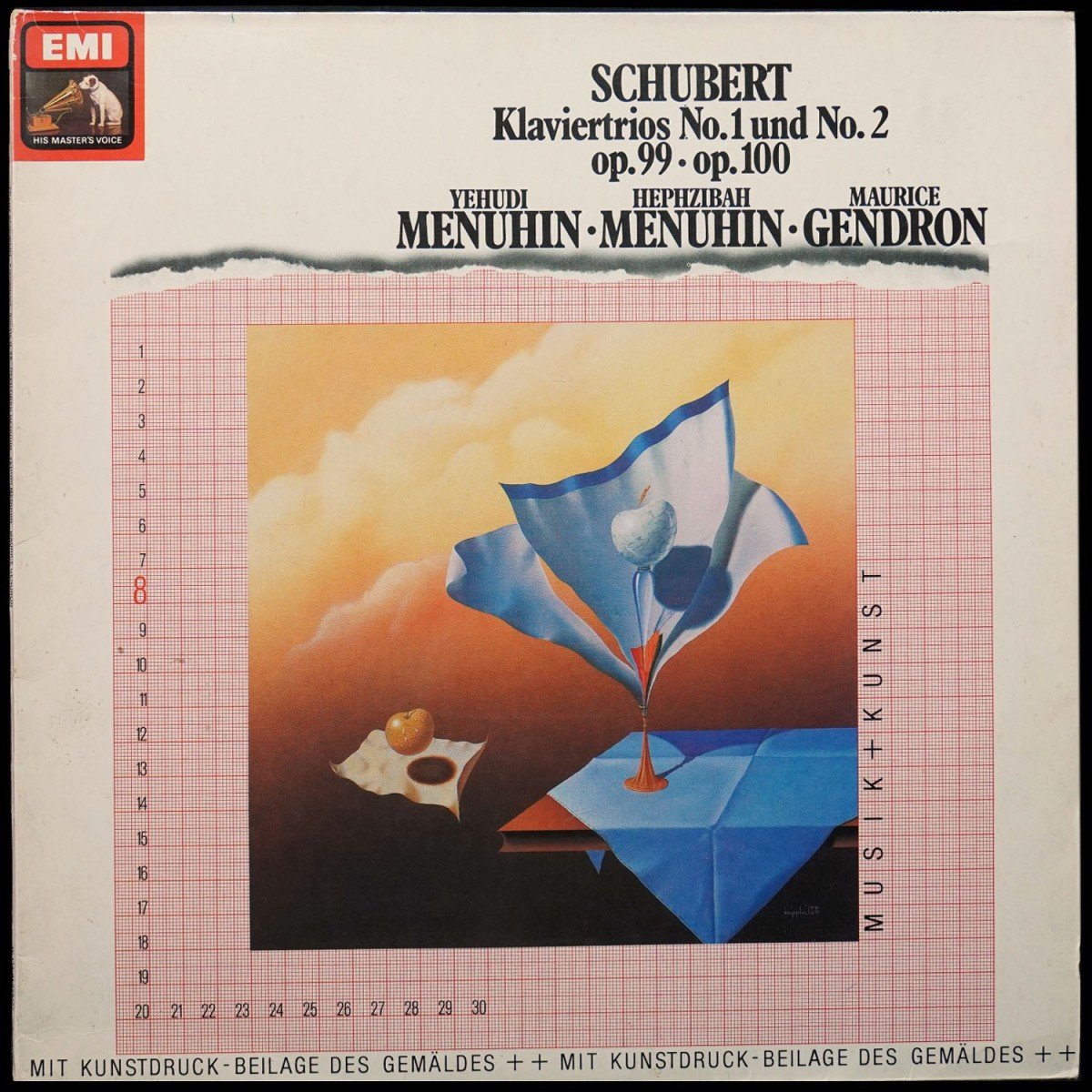 Hephzibah Menuhin — Schubert: Klaviertrios No. 1 Op. 99 Und No. 2 Op. 100