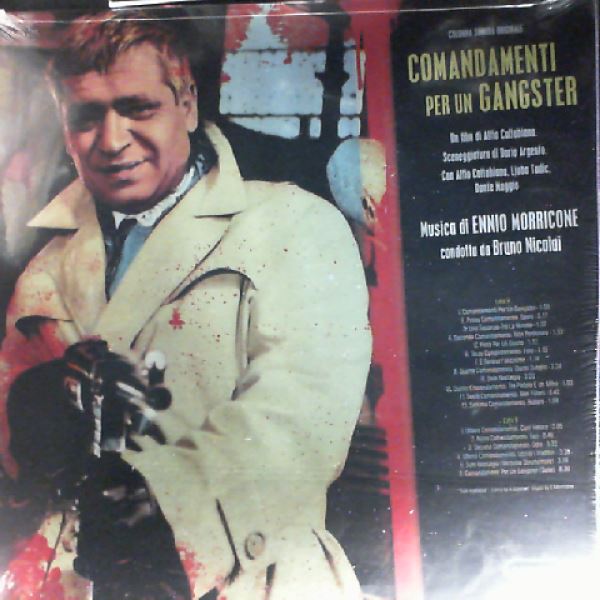 Morricone Ennio — Comandamenti Per Un Gangster (Colonna Sonora Originale)