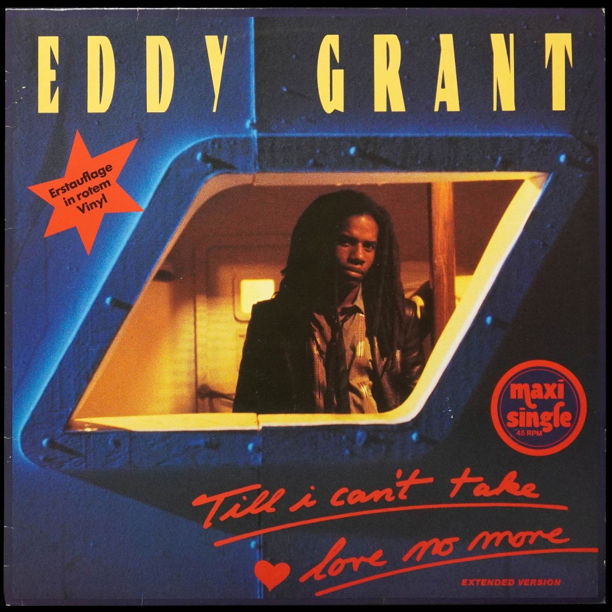 Eddy Grant — Till I Can't Take Love No More (Extended Version) (цветной винил, макси сингл)