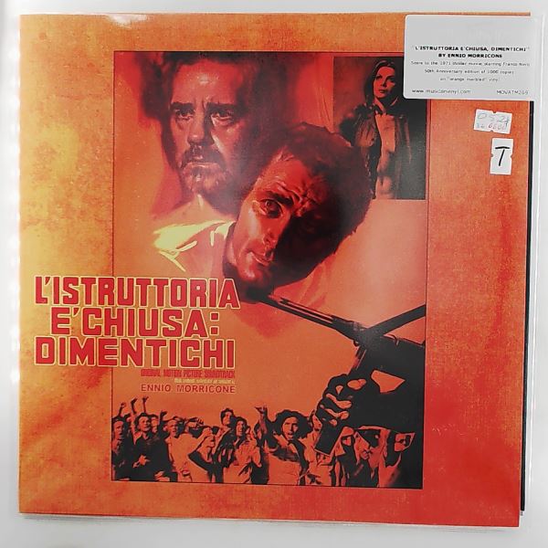 Morricone Ennio — L'Istruttoria E Chiusa: Dimentichi (Original Motion Picture Soundtrack)