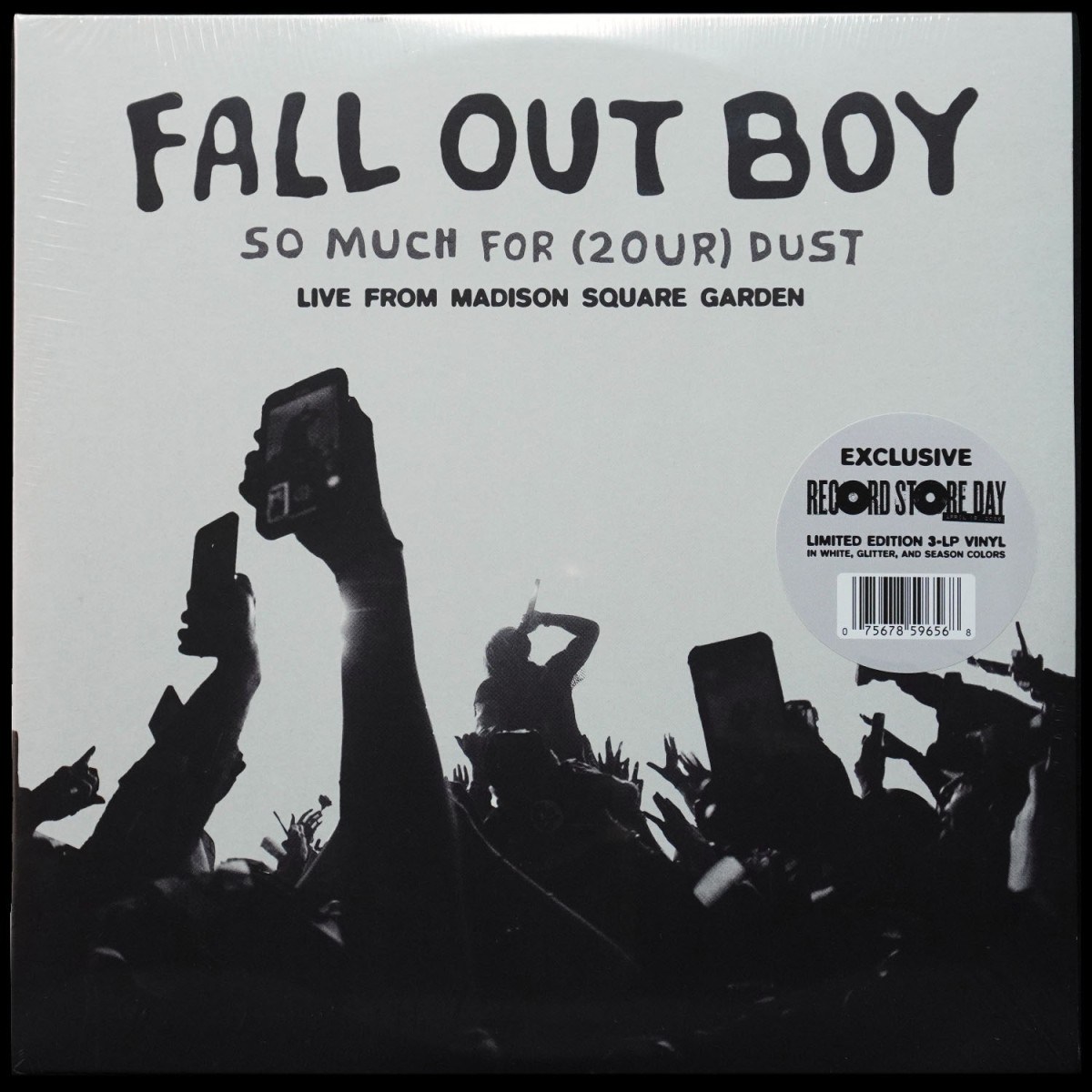 Fall Out Boy — So Much For (2our) Dust (Live From Madison Square Garden) (цветной винил, 3LP-бокс)