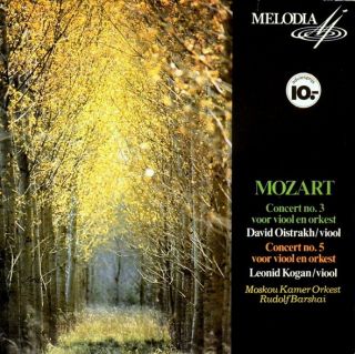 Wolfgang Amadeus Mozart — Violin Concertos No. 3 & 5