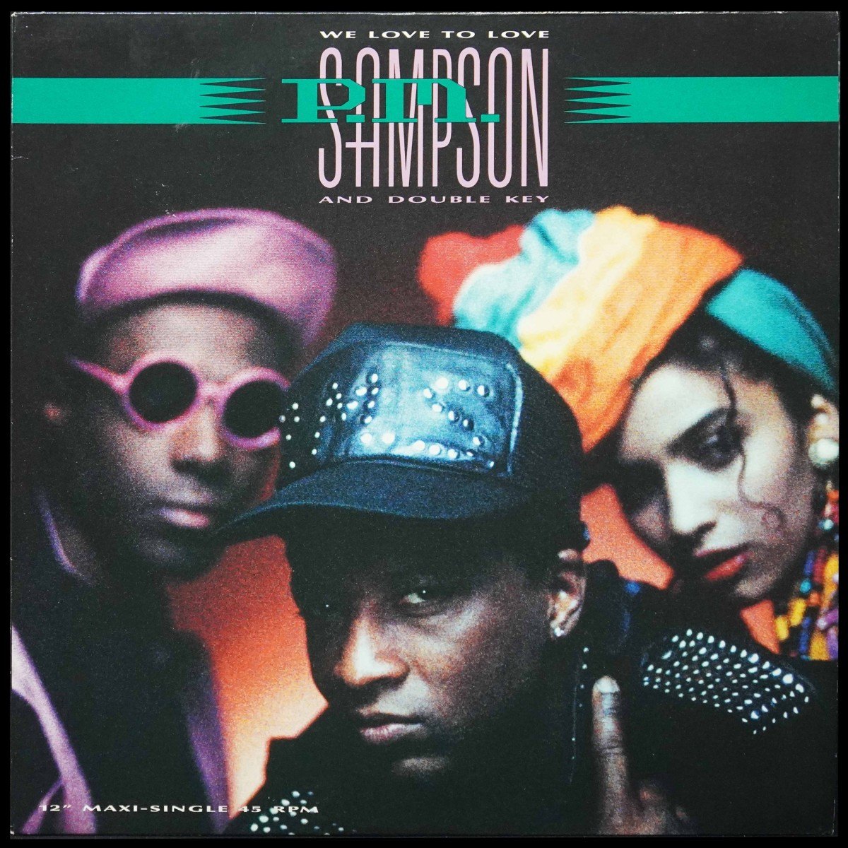 P.M. Sampson / Double Key — We Love To Love (макси сингл)