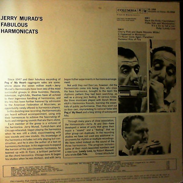 Murad's Jerry Harmonicats — Cherry Pink And Apple Blossom White
