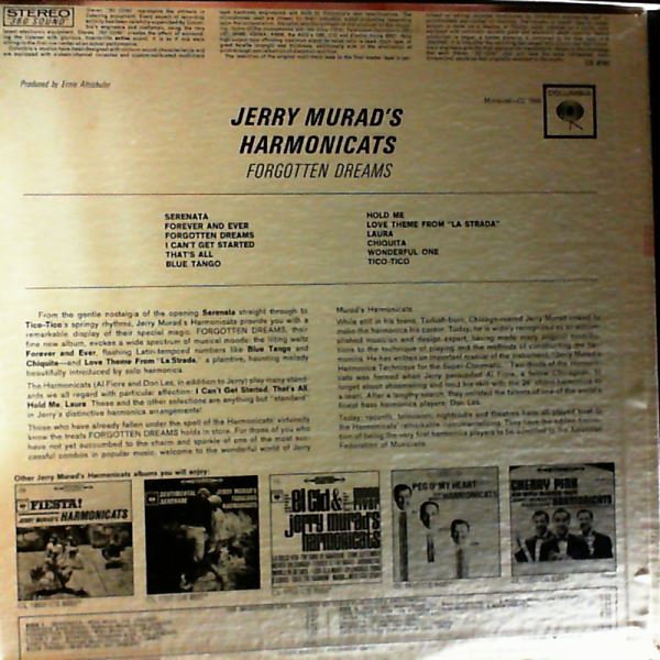 Murad Jerry's Harmonicats — Forgotten Dreams