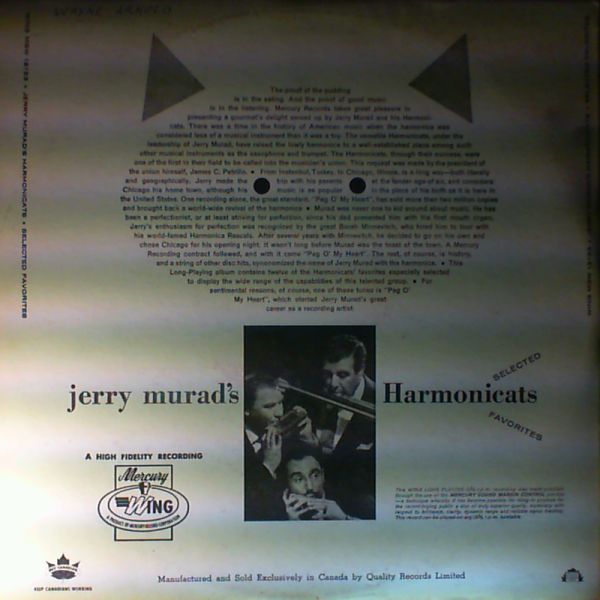 Murad's Jerry Harmonicats — Selected Favorites