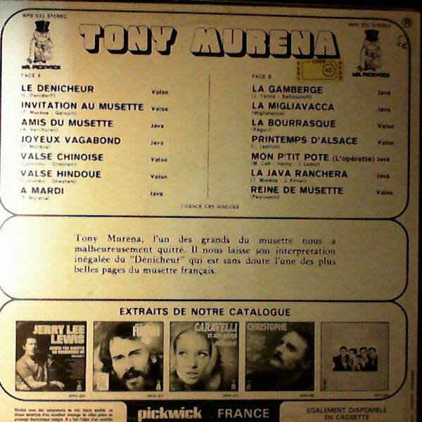 Murena Tony — Le Denicheur (Special Danse vol. 5)