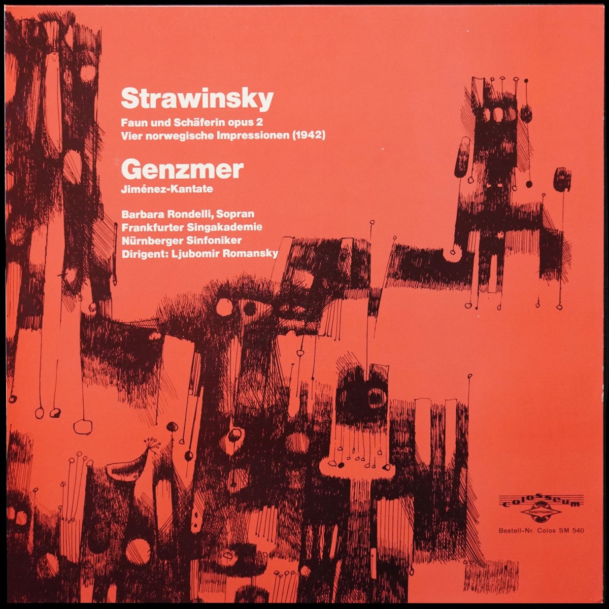 Ljubomir Romanski — Strawinsky: Faun Und Schaferin Opus 2