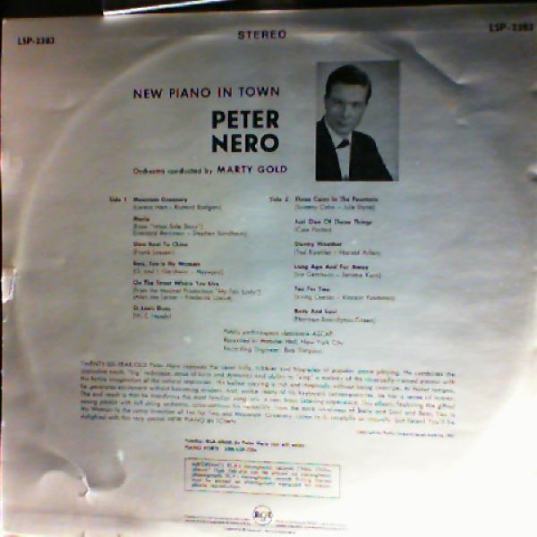 Nero Peter, Gold Marty — New Piano In Town