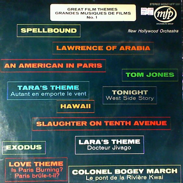 New Hollywood Orchestra — Greatest Film Themes No.1