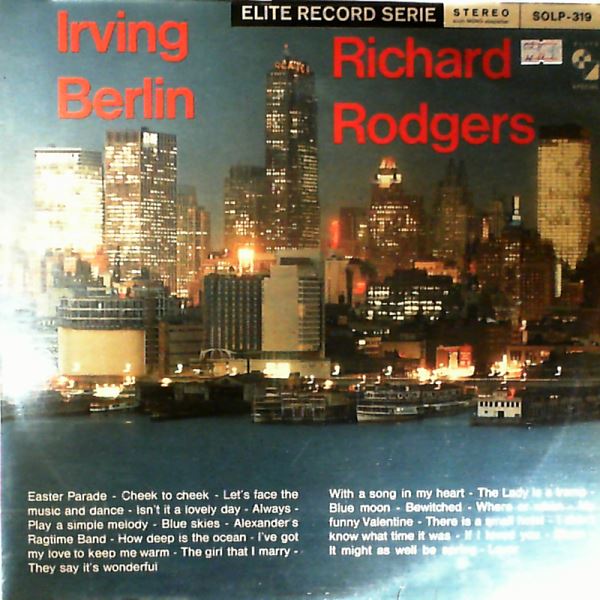 New Pacific Orchestra (cond. Corner Tedd) — Berlin Irving - Rodgers Richard