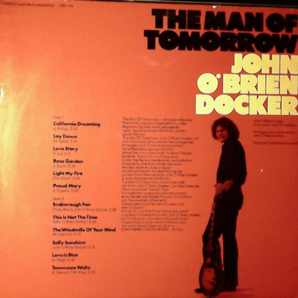 O'Brien-Docker John — Man Of Tomorrow