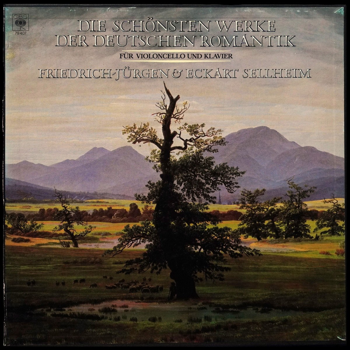 Friedrich-Jurgen Sellheim / Eckart Sellheim — Die Schonsten Werke Der Deutschen Romantik Fur Violoncello Und Klavier (4LP-бокс)