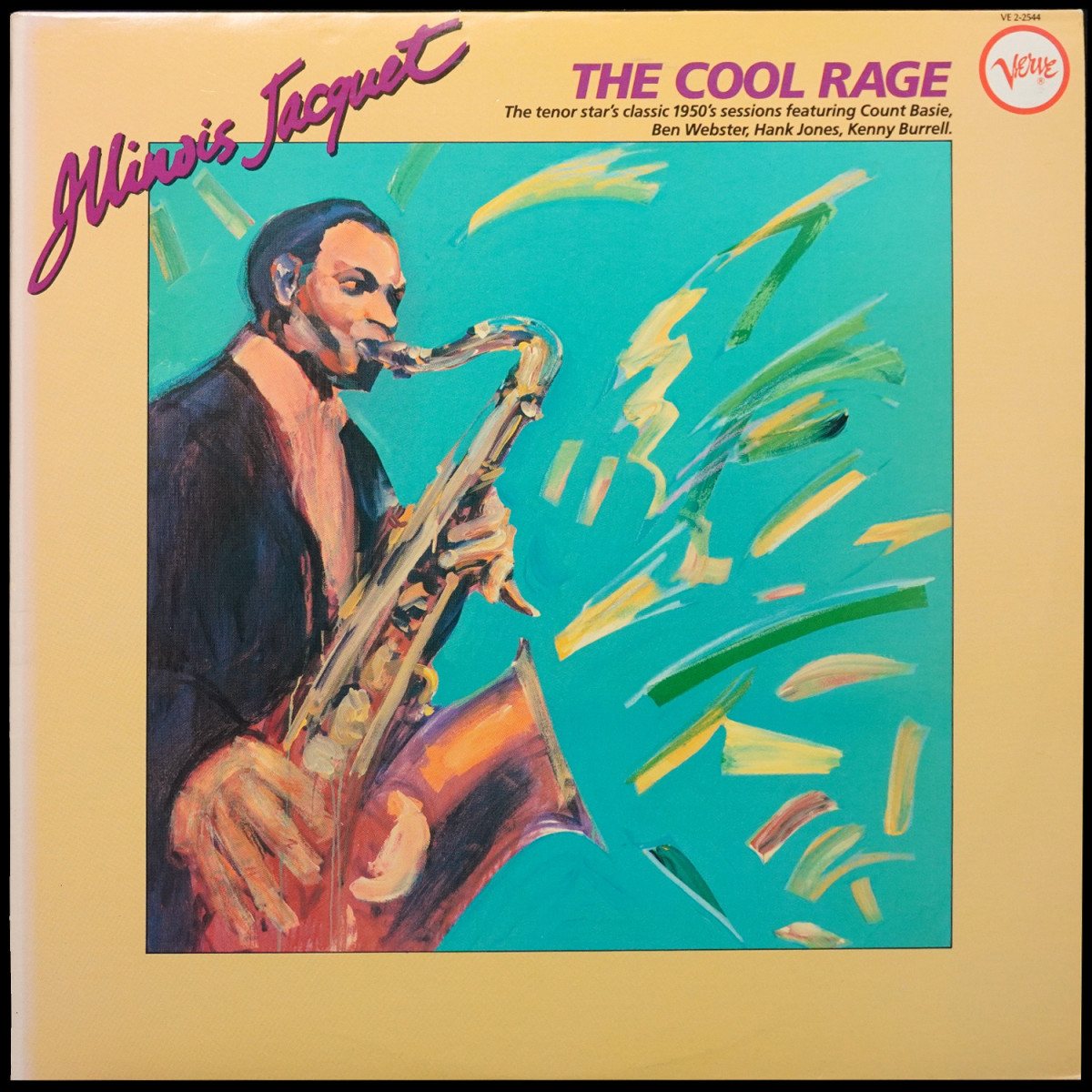 Illinois Jacquet — Cool Rage (2LP, моно)