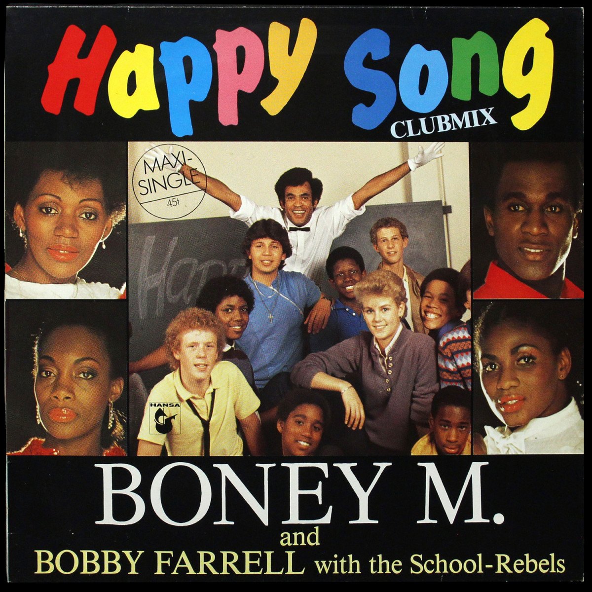 Boney M — Happy Song (Clubmix) (макси сингл)