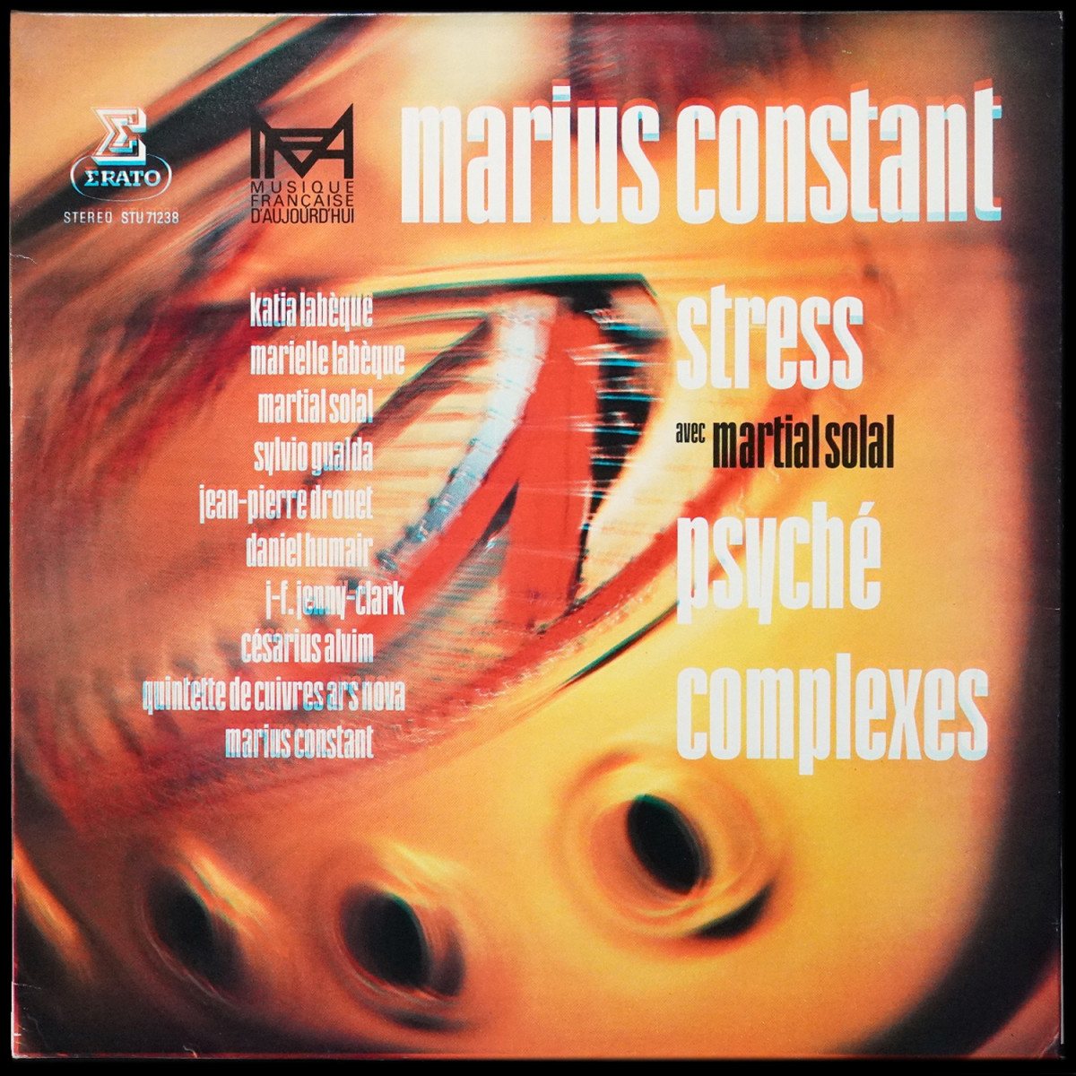 Martial Solal — Stress - Psyche - Trois Complexes