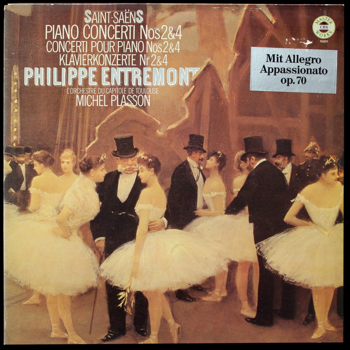 Philippe Entremont / Michel Plasson — Saint-Saens: Piano Concerti Nos 2 & 4