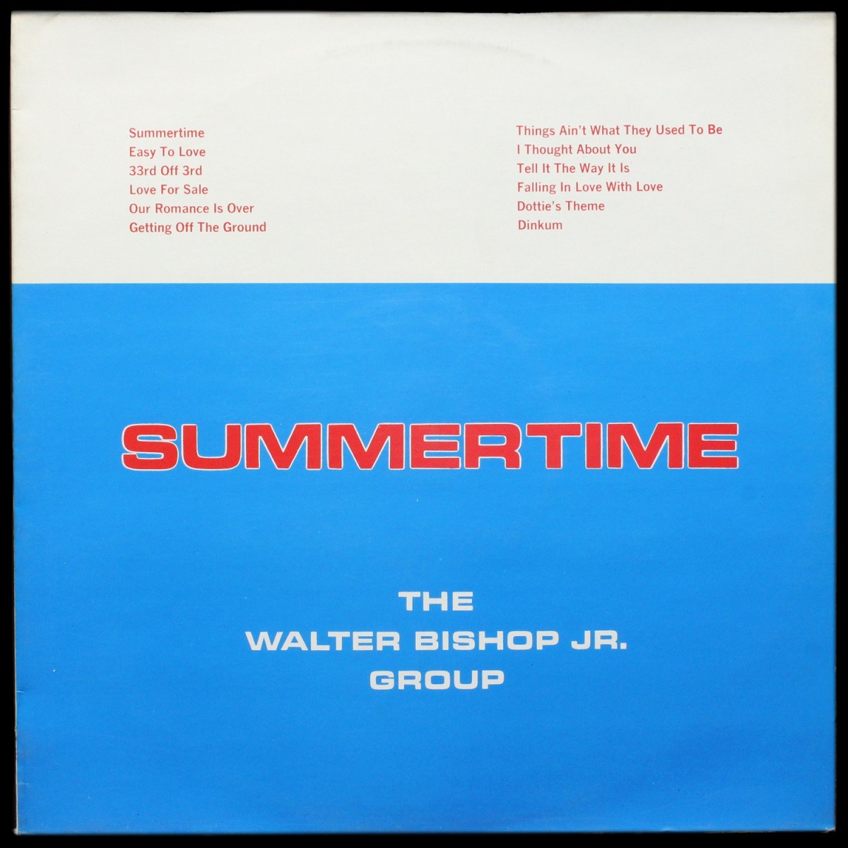 Walter Bishop Jr. Group — Summertime (моно)