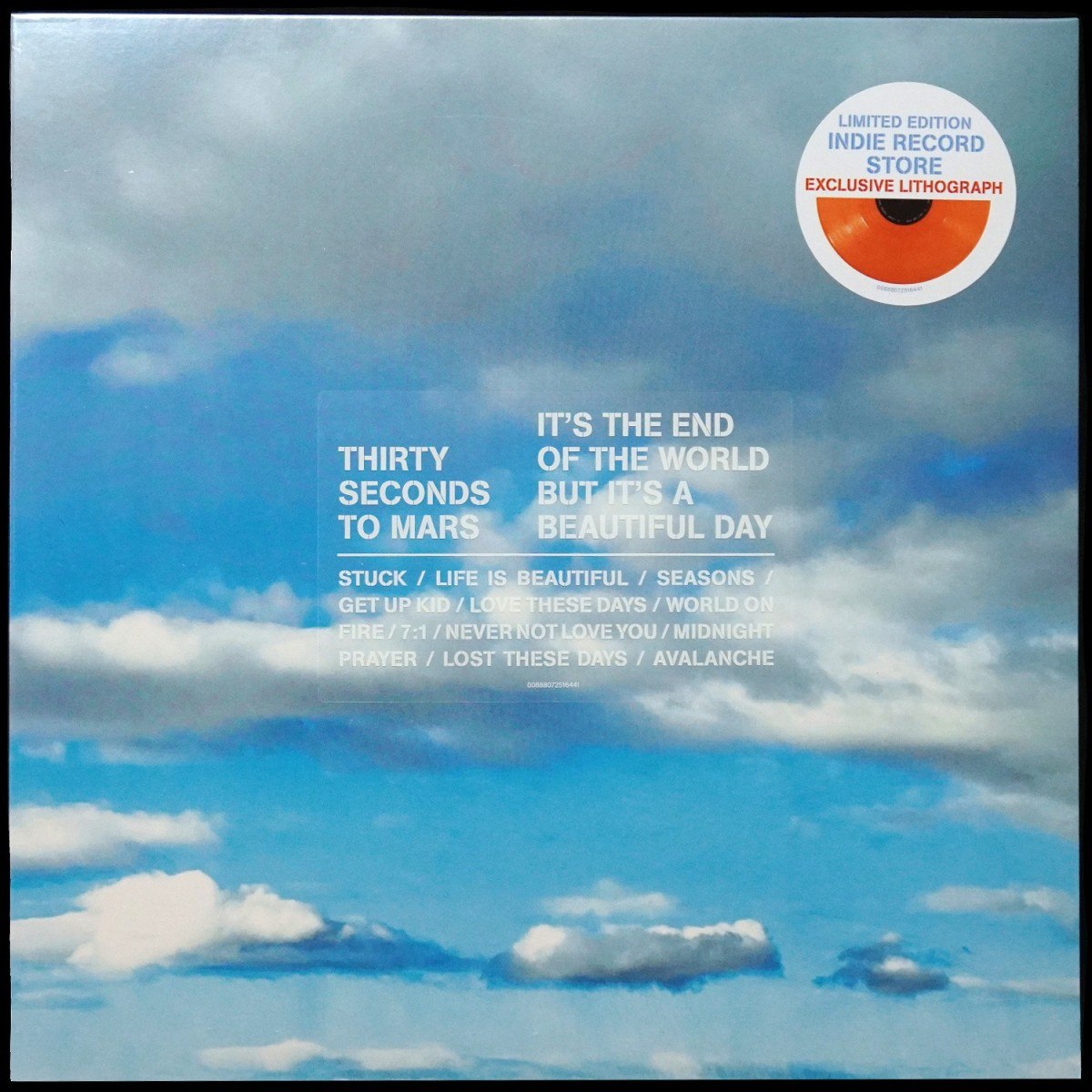 Thirty Seconds To Mars — It’s The End Of The World But It’s A Beautiful Day