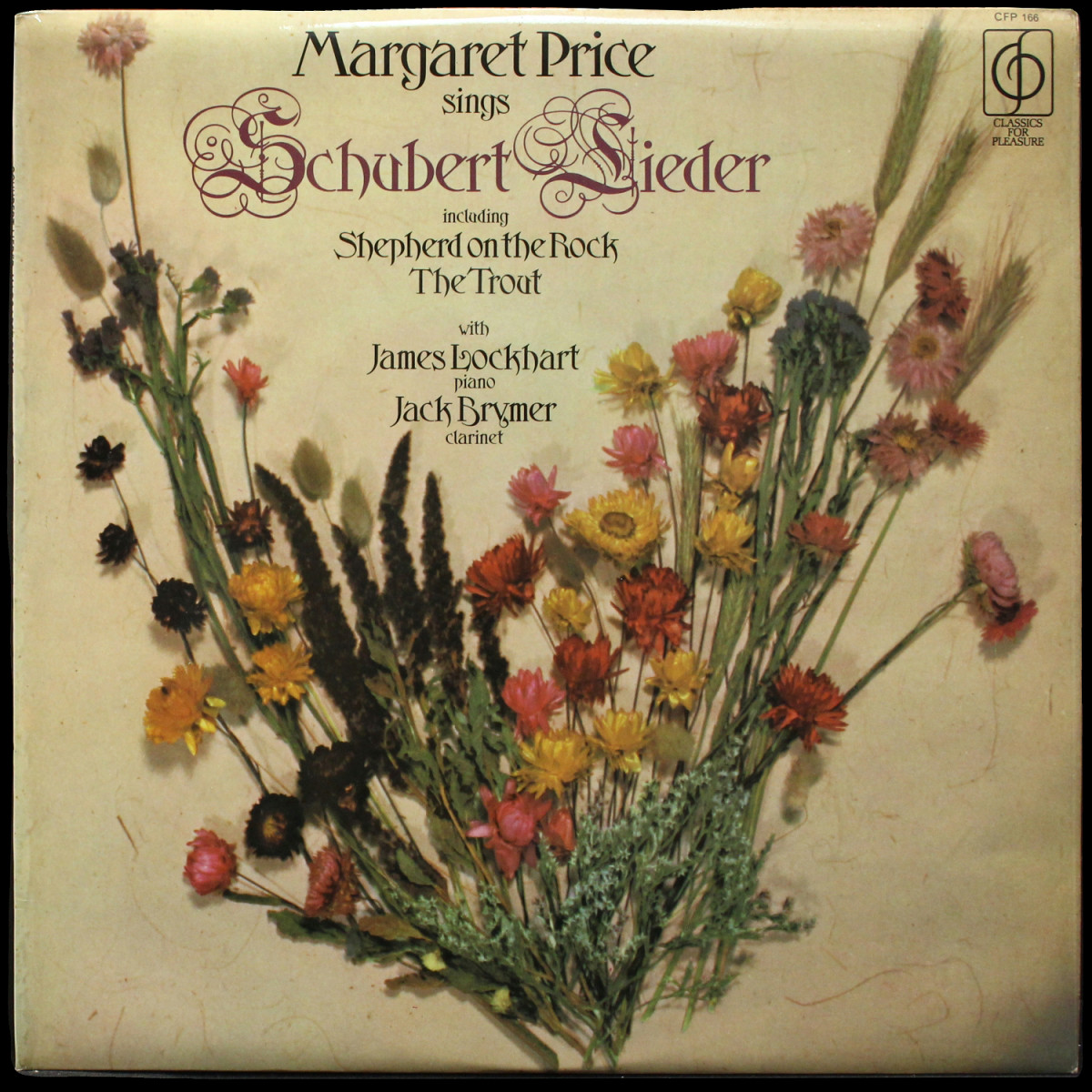 Margaret Price — Margaret Price Sings Schubert Lieder