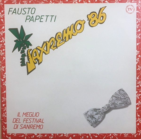 Papetti Fausto — Saxremo 86