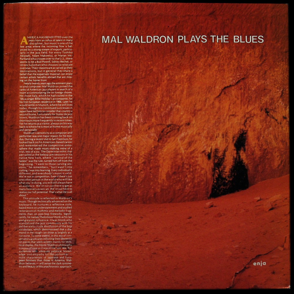 Mal Waldron — Plays The Blues - Live At The Domicile