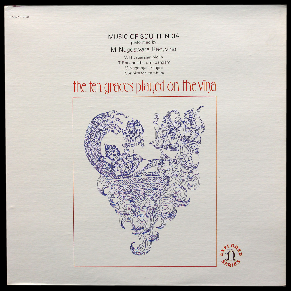 M. Nageswara Rao — Ten Graces Played On The Vīna