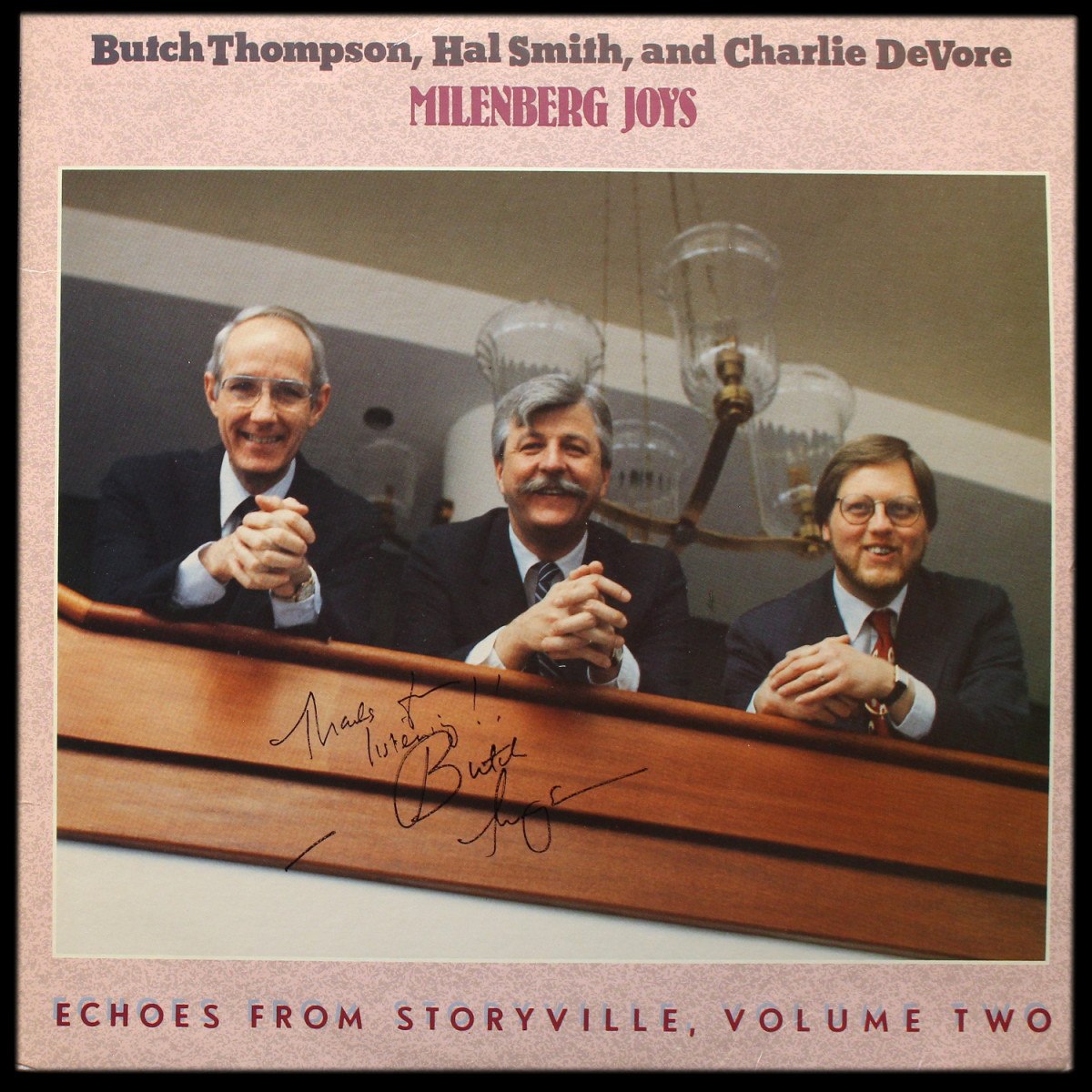 Butch Thompson / Hal Smith / Charlie Devore — Echoes From Storyville, Volume Two