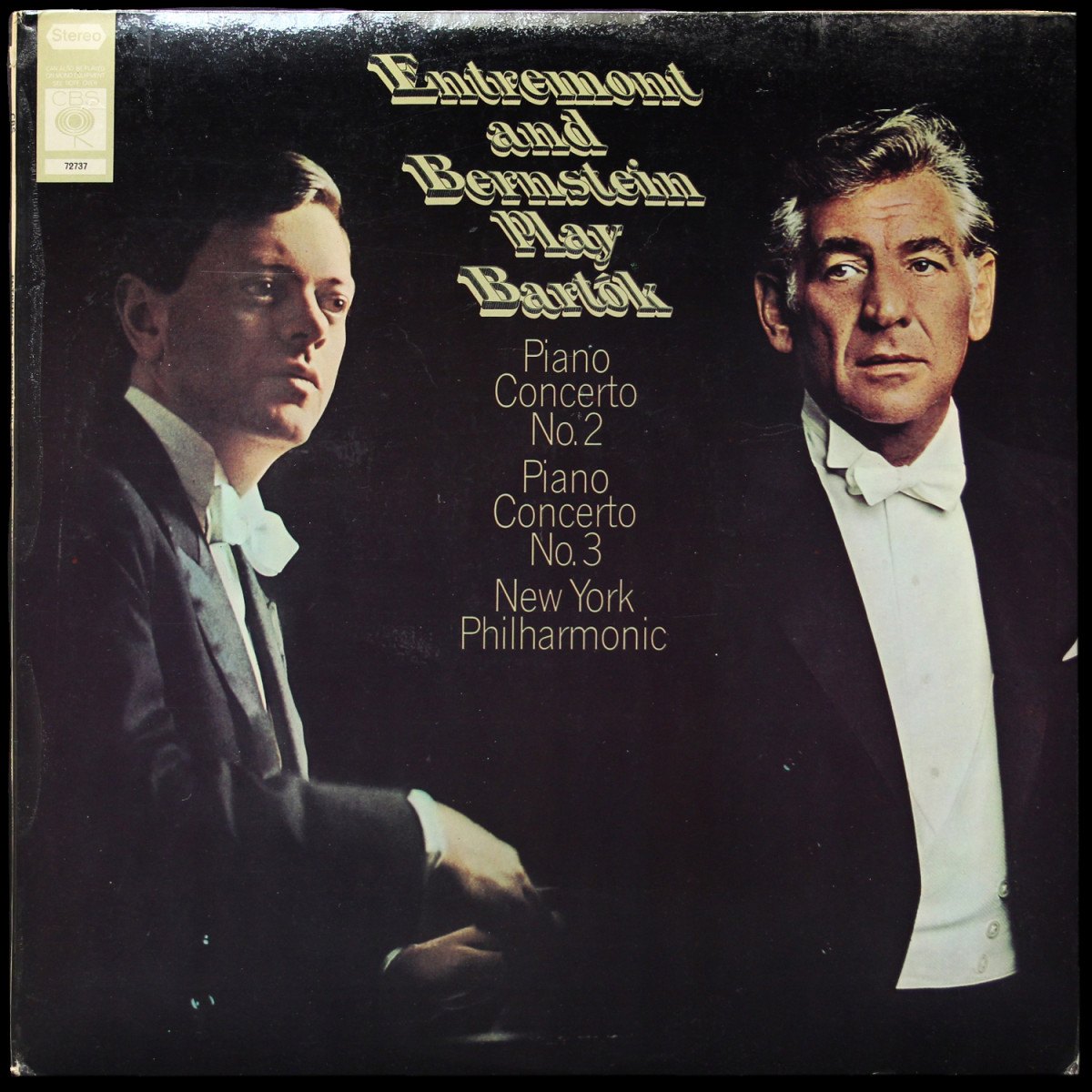 Philippe Entremont / Leonard Bernstein — Entremont And Bernstein Play Bartok (Piano Concerto No. 2 / Piano Concerto No. 3)