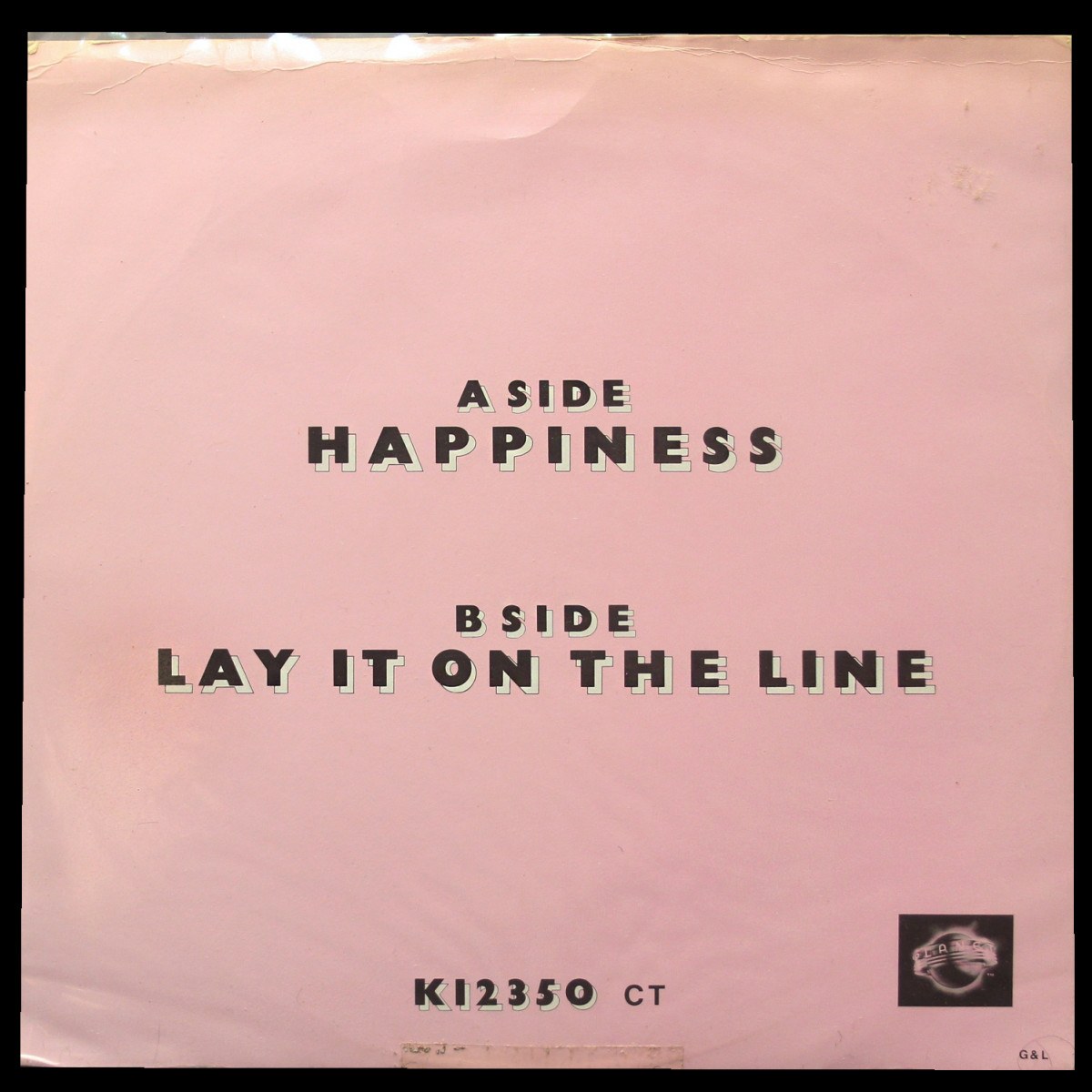 Pointer Sisters — Happiness / Lay It On The Line (макси сингл, цветной винил)
