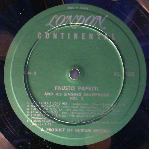 Papetti Fausto ( Sax ) — Vol.2