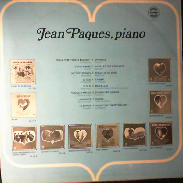 Paques Jean — With Love From ... Paques Jean, Piano