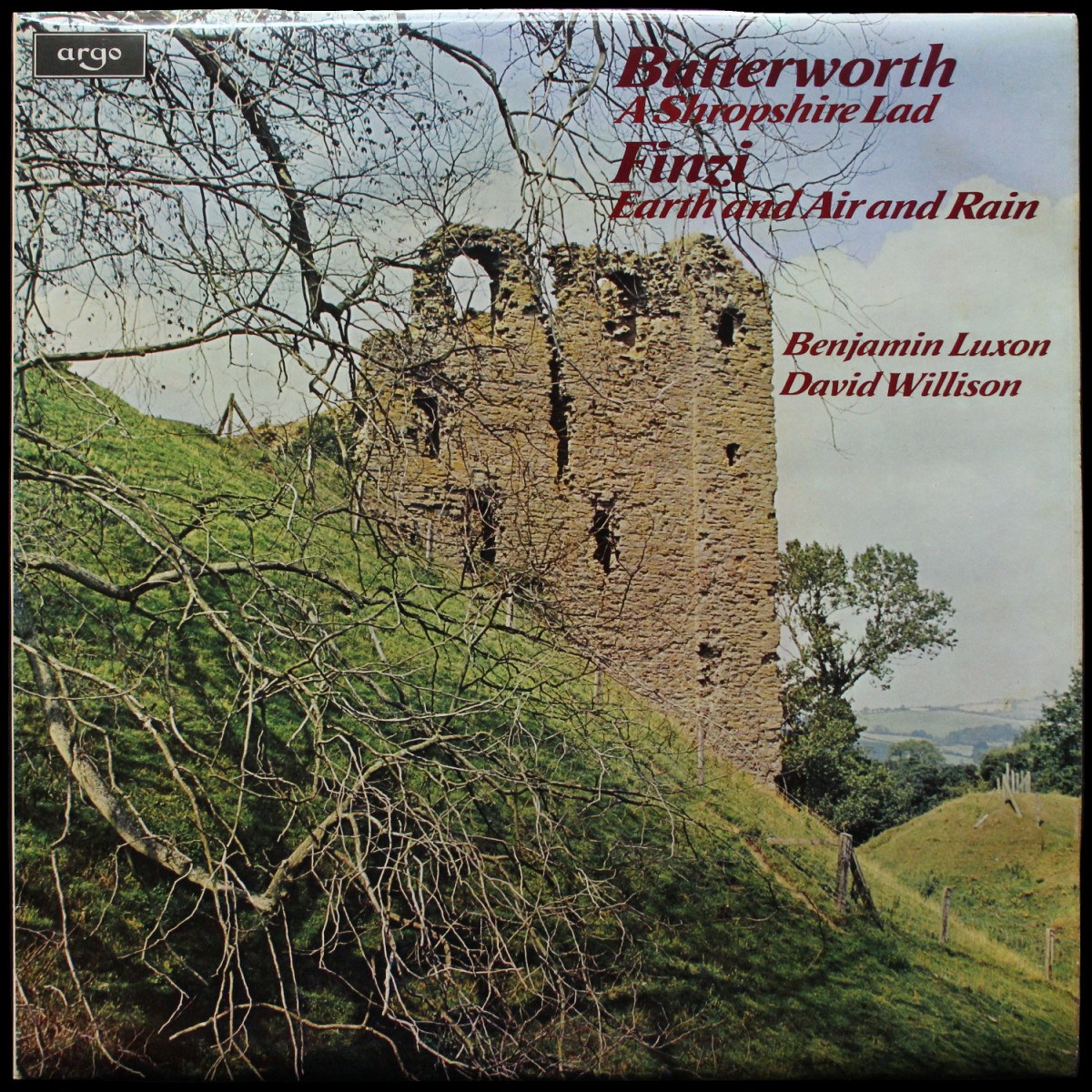 Benjamin Luxon — Butterworth, Finzi: A Shropshire Lad / Earth And Air And Rain