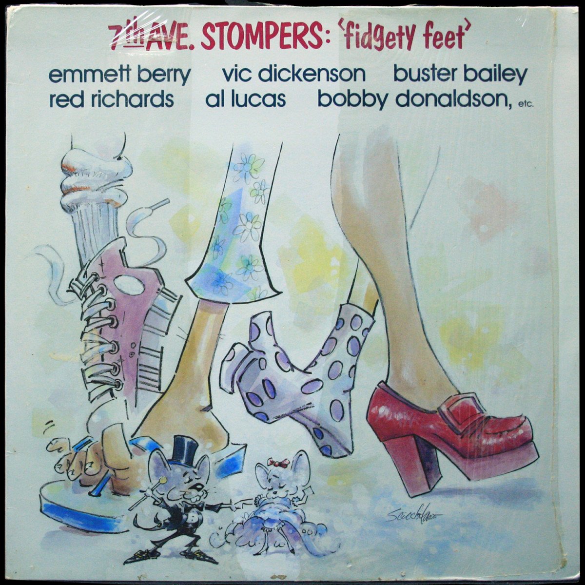 7th Ave. Stompers — Fidgety Feet (моно)