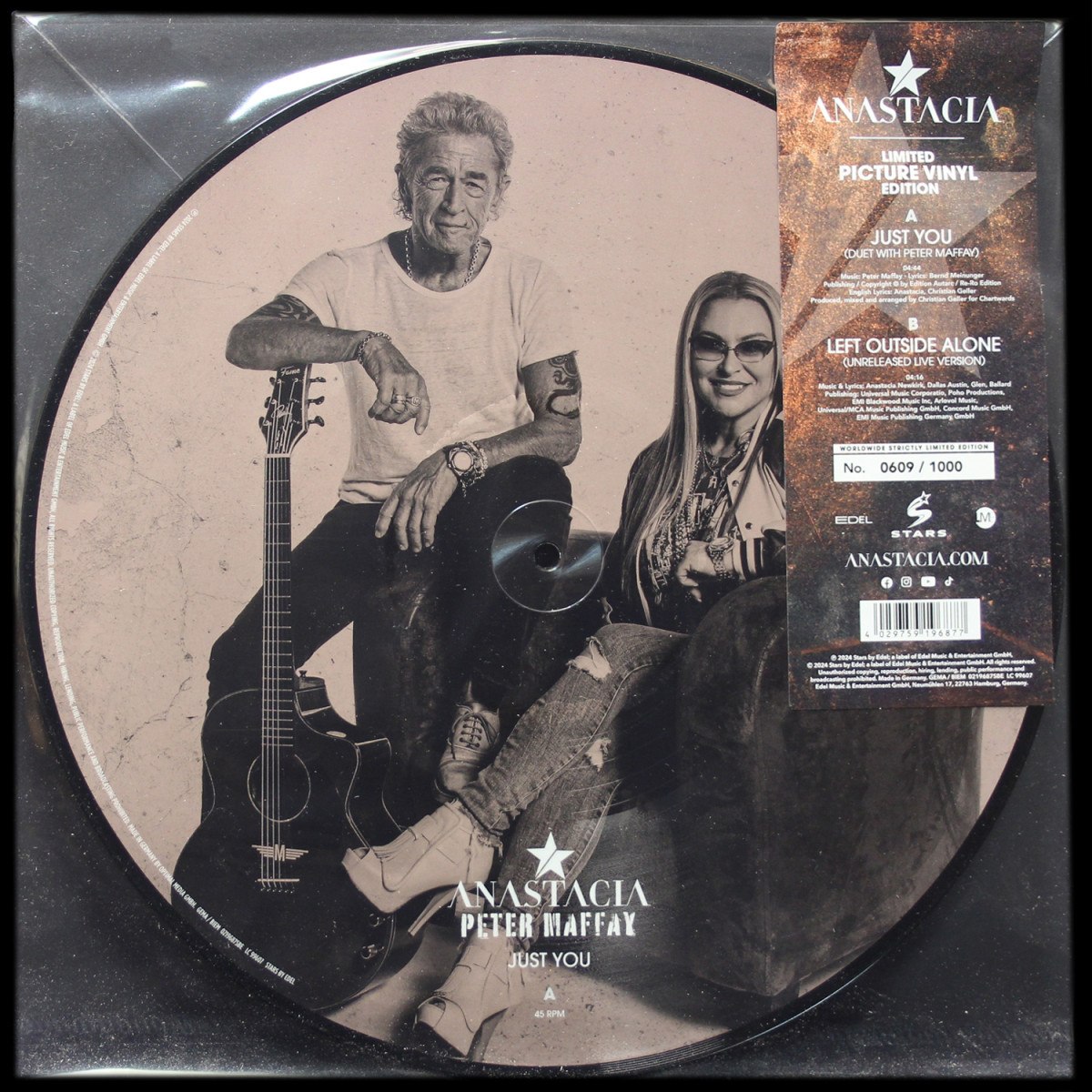 Anastacia — Just You / Left Outside Alone (picture disc (пикчер диск))