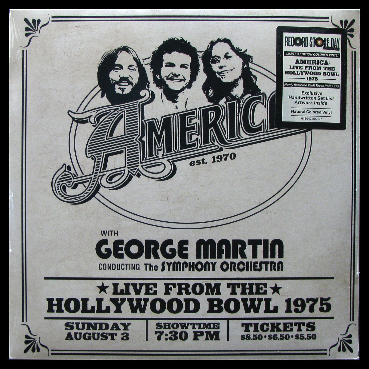 America — Live From The Hollywood Bowl 1975