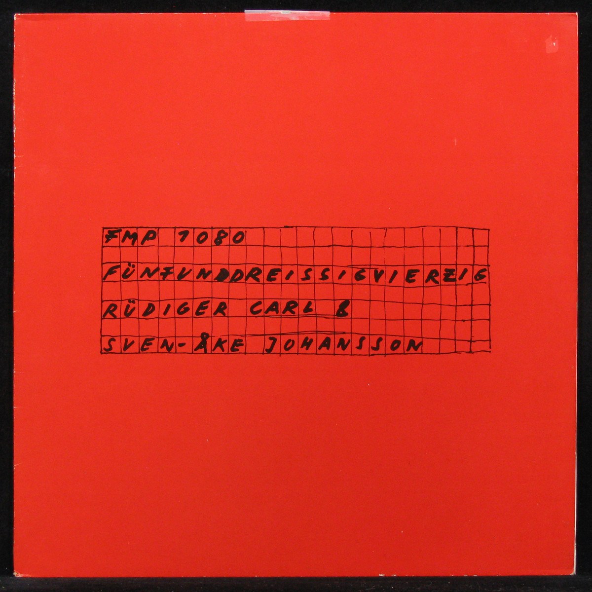 Rudiger Carl & Sven-Ake Johansson — Funfunddreissigvierzig